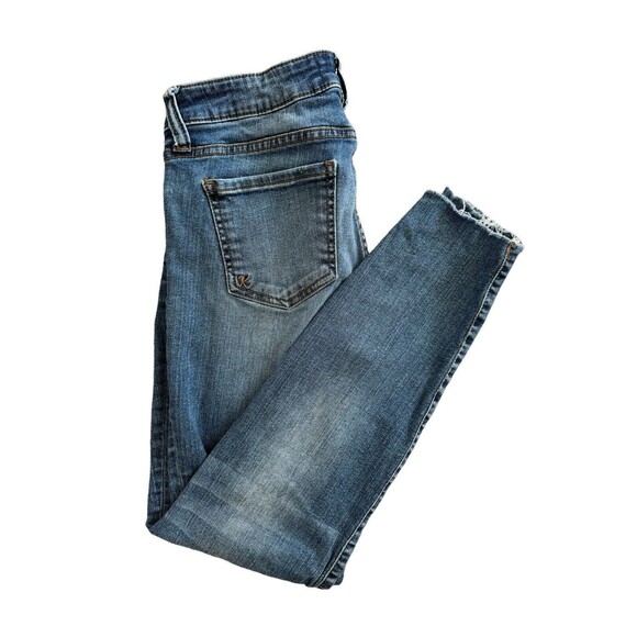 KUT From The Kloth Jeans Womens 8 Blue Connie Mid Rise Ankle Skinny Designer - Picture 2 of 11